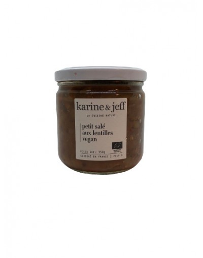 Petit salé aux lentilles vegan 350g - Karine & jeff Petit salé aux lentilles vegan 350g - Karine & jeff