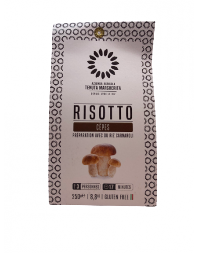 Risotto aux cèpes 250g - Tenuta Margherita Risotto aux cèpes 250g - Tenuta Margherita
