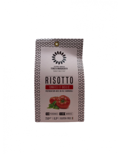 Risotto tomates et basilic 250g - Tenuta Margherita Risotto tomates et basilic 250g - Tenuta Margherita
