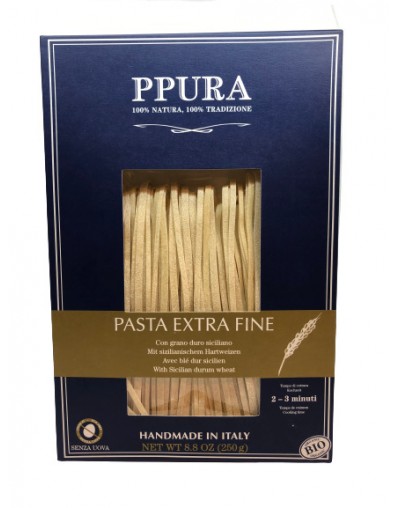 Pâtes de blé dur de Sicile 250g - Ppura Pâtes de blé dur de Sicile 250g - Ppura