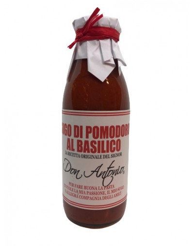 Sauce tomate " sugo di pomodoro al basilico " 500g - Don Antonio Sauce tomate " sugo di pomodoro al basilico " 500g - Don Antonio