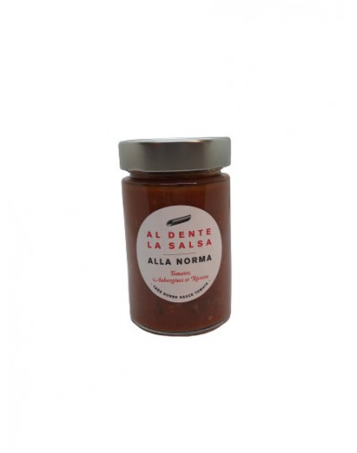 Sauce " Alla norma " tomates, aubergines et ricotta 200g - Al dente la salsa Sauce " Alla norma " tomates, aubergines et ricotta 200g - Al dente la salsa