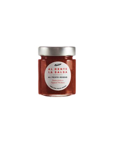 Pesto rosso aux tomates séchées 135g - Al dente la salsa Pesto rosso aux tomates séchées 135g - Al dente la salsa