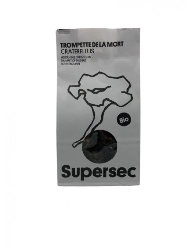 Trompette de la mort bio 25g - Supersec Trompette de la mort bio 25g - Supersec