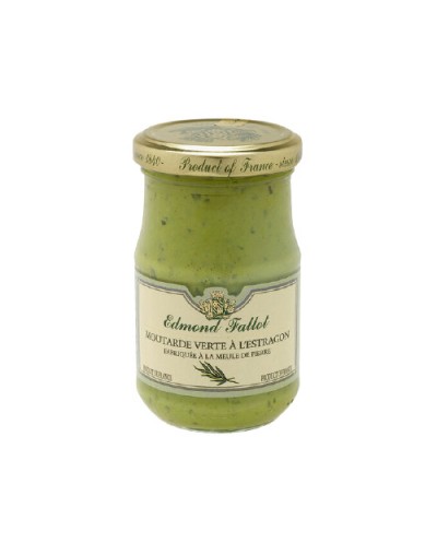 Moutarde verte à l'Estragon 100g - Edmond Fallot Moutarde verte à l'Estragon 100g - Edmond Fallot