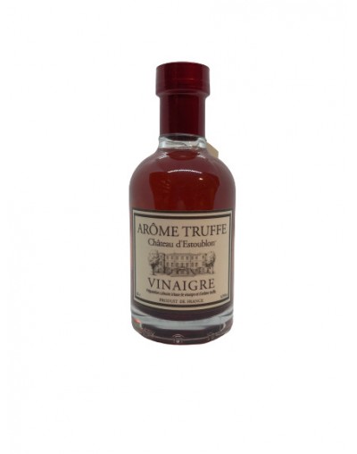 Vinaigre de vin à l'arôme truffé 20cl - Le château d'Estoublon Vinaigre de vin à l'arôme truffé 20cl - Le château d'Estoublon