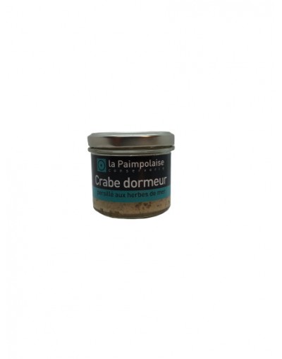 Crabe dormeur persillé qux herbes de mer 80g - la Paimpolaise Crabe dormeur persillé qux herbes de mer 80g - la Paimpolaise