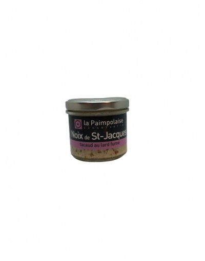 Noix de St-Jacques au tacaud et au lard fumé 80g - la Paimpolaise Noix de St-Jacques au tacaud et au lard fumé 80g - la Paimpolaise