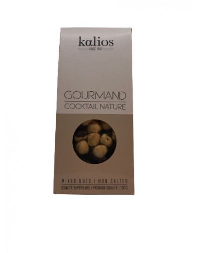 Mix de cacahuètes "apéritif cocktail salé" 100g - Kalios Mix de cacahuètes "apéritif cocktail salé" 100g - Kalios