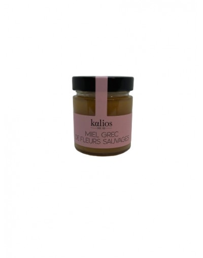 Miel Grec de fleurs sauvages 250g - KALIOS Miel Grec de fleurs sauvages 250g - KALIOS