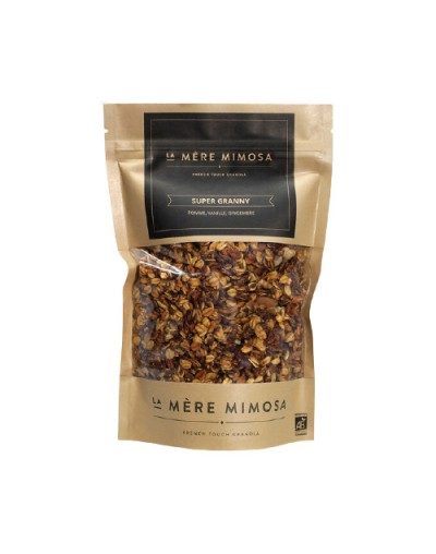 Granola "Petit Lutin" cacao et pépites de chocolat 350g - La mère Mimosa