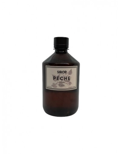 Sirop de pêche Bio 50cl - Bacanha Sirop de pêche Bio 50cl - Bacanha