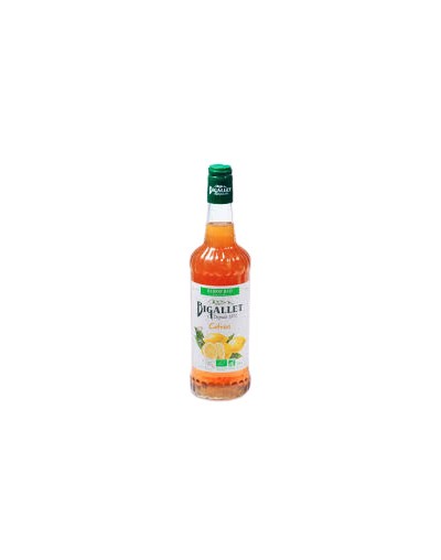 Sirop de citron Bio 70cl - Bigallet Sirop de citron Bio 70cl - Bigallet