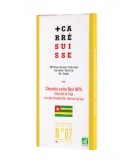 Chocolat au lait bio aux éclats de caramel et sel rose de l'Himalaya 100g - Carre Suisse