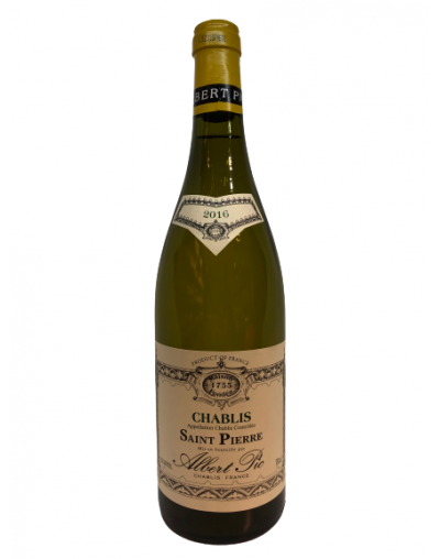Chablis " St Pierre " 2016 75cl - Domaine Albert Pic Chablis " St Pierre " 2016 75cl - Domaine Albert Pic