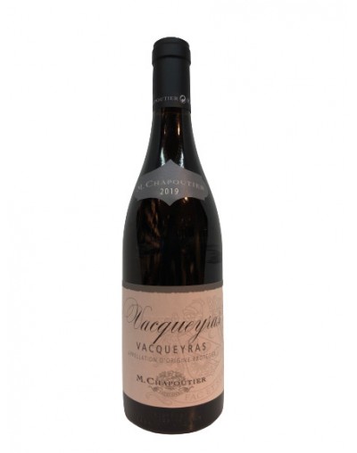 Vacqueyras 2019 75cl - Maison Chapoutier Vacqueyras 2019 75cl - Maison Chapoutier