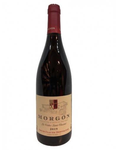 Morgon " La Voûte Saint Vincent " 2019 - Domaine Desvignes Morgon " La Voûte Saint Vincent " 2019 - Domaine Desvignes