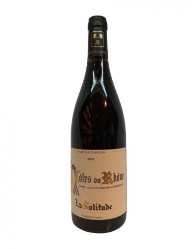Côtes du Rhône " La Solitude " 2018 75cl  - Domaine Lançon Côtes du Rhône " La Solitude " 2018 75cl  - Domaine Lançon