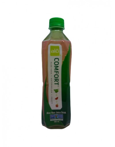 Jus Alo COMFORT aloé vera pastèque pêche 500ml – Alo Jus Alo COMFORT aloé vera pastèque pêche 500ml – Alo