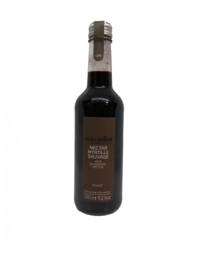 Nectar de myrtille sauvage 330 ml - Alain Milliat Nectar de myrtille sauvage 330 ml - Alain Milliat