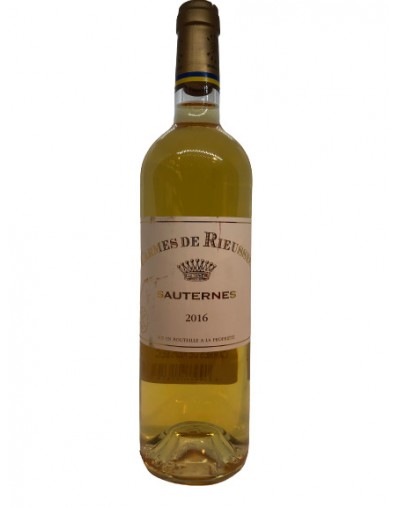 Sauternes " Carmes de Rieussac " 2016 75cl - Château Rieussec Sauternes " Carmes de Rieussac " 2016 75cl - Château Rieussec