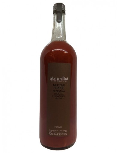 Nectar de Fraise Sangana 100cl - Alain Milliat Nectar de Fraise Sangana 100cl - Alain Milliat