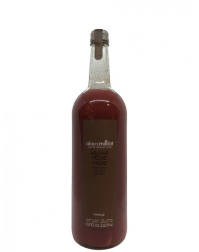 Nectar de pêche vigne 1000ml - Alain Milliat Nectar de pêche vigne 1000ml - Alain Milliat