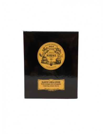 Thé bleu aux notes fusantes de citron vert et gingembre " Majestic Lime " - Mariage Frères