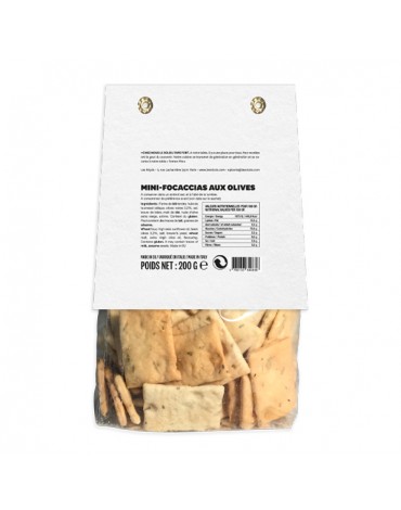 Mini-focaccias aux olives de Papi Armando-Les Niçois
