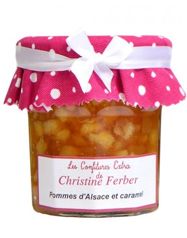 Confiture de Pommes d'Alsace et caramel-Maison Ferber Confiture de Pommes d'Alsace et caramel-Maison Ferber